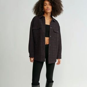 Aritzia Babaton shirt jacket